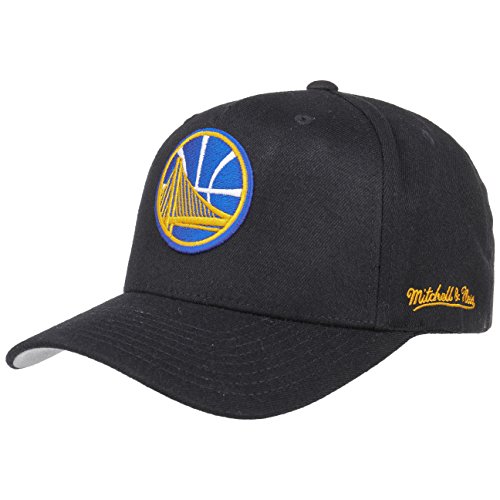 Mitchell & Ness Golden State Warriors INTL132 110 Curved Eazy NBA Flexfit Snapback Cap One Size