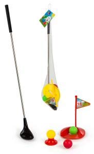 ML Juguetes Juego de Golf para niños 62cm 7 Piezas Barra de Metal Completo Productos de Golf Práctica Juego de Golf Juguetes de Golf para Interiores y Exteriores ML Juguetes Juego de Golf para niños 62cm 7 Piezas Barra de Metal Completo Productos de Golf Práctica Juego de Golf Juguetes de Golf para Interiores y Exteriores