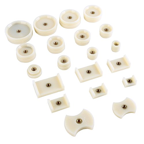 MMOBIEL 20 Moldes Dados de Nylon para ajustes de Relojes, Prensa de Ajuste Funciona para Cualquier tamaño de carátula. MMOBIEL 20 Moldes Dados de Nylon para ajustes de Relojes, Prensa de Ajuste Funciona para Cualquier tamaño de carátula.