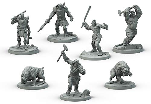 Modiphius Entertainment Fallout: Wasteland Warfare: Super Mutants Miniatures Core Box Modiphius Entertainment Fallout: Wasteland Warfare: Super Mutants Miniatures Core Box