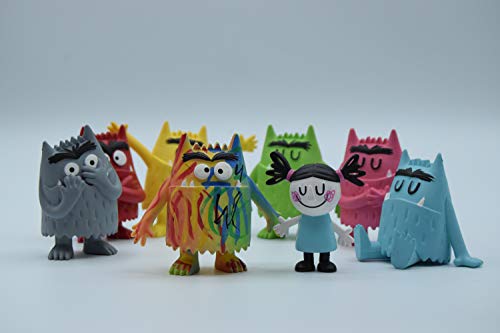 Monstruo de Colores Figuras DE PVC