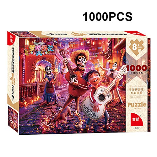 MOOLIGIRL 1000Pcs / 500Pcs / 300Pcs Toy Story Jigsaw Puzzle Toy Aladdin and Magic Lamp
