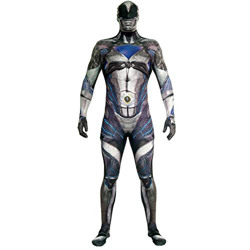 Morphsuits Disfraz de mlprmdbkx 176 – 185 cm "oficial negro Deluxe película disfraz de Power Ranger" (XL) , color/modelo surtido Morphsuits Disfraz de mlprmdbkx 176 – 185 cm "oficial negro Deluxe película disfraz de Power Ranger" (XL) , color/modelo surtido