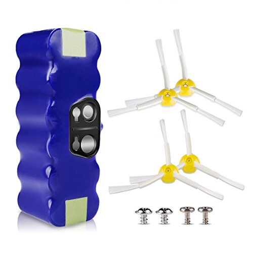 morpilot Batería de Reemplazo 14.4V 4050mAh Extendida Vida de 1000 Ciclos Compatible con 500 600 700 800 Series, con Accesorios para 500 600 700 800 Series morpilot Batería de Reemplazo 14.4V 4050mAh Extendida Vida de 1000 Ciclos Compatible con 500 600 700 800 Series, con Accesorios para 500 600 700 800 Series