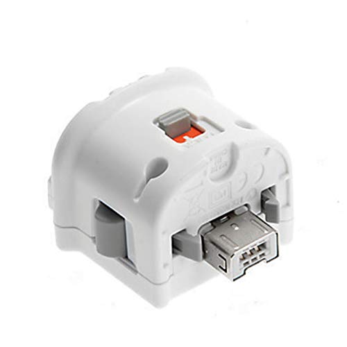 Motion Plus Sensor adaptador para Nintend Wii consola remoto Wiimote controlador negro y blanco - blanco