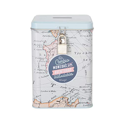 Mr. Wonderful Hucha - Cambio monedas por aventuras inolvidables Mr. Wonderful Hucha - Cambio monedas por aventuras inolvidables
