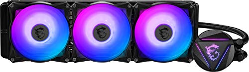 MSI MAG CORELIQUID 360R - Refrigeración Líquida AIO CPU, Radiador de 360, Bomba en el Radiador, 3 x 120 mm Ventiladores ARGB, Intel 1151/1200/2066, AMD AM4/TR4/sTR4/SP3 MSI MAG CORELIQUID 360R - Refrigeración Líquida AIO CPU, Radiador de 360, Bomba en el Radiador, 3 x 120 mm Ventiladores ARGB, Intel 1151/1200/2066, AMD AM4/TR4/sTR4/SP3