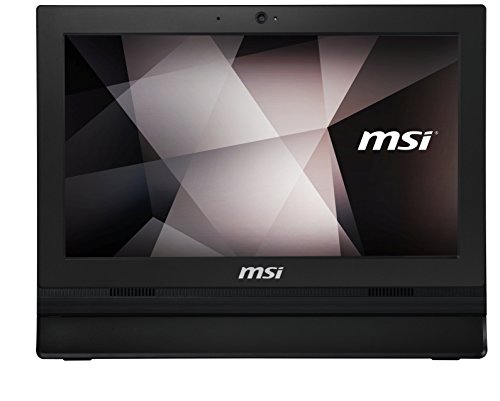 MSI - MSI Pro 16T 7M-023XEU - Ordenador de sobremesa todo en uno de 15.6" HD (Intel Celeron 3865U, RAM de 4 GB, HDD de 500 GB, Intel HD Graphics 610, sin sistema operativo), negro