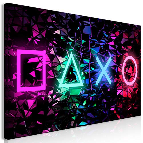 murando Cuadro Mega XXXL para Consola de Videojuegos 160x80 cm Cuadro en Lienzo en Tamano XXL Grande Gigante Imagen para Montar por uno Mismo Decoración De Pared Impresión DIY Gris i-A-0164-ak-e murando Cuadro Mega XXXL para Consola de Videojuegos 160x80 cm Cuadro en Lienzo en Tamano XXL Grande Gigante Imagen para Montar por uno Mismo Decoración De Pared Impresión DIY Gris i-A-0164-ak-e