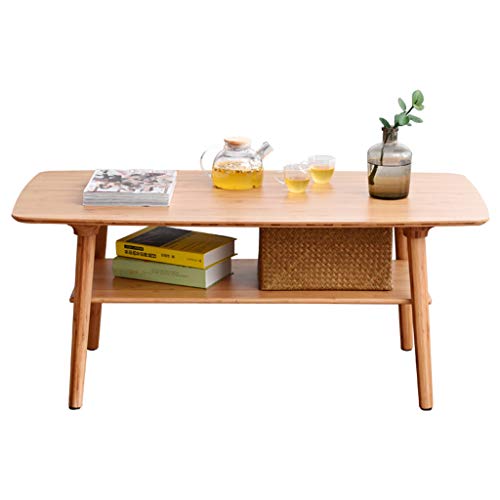 Muzi-Coffee table Moderna Minimalista Mesa De Nordic Apartamento Pequeño Sólido Té Sitio De Madera Tabla De Kung Fu Té Juego De Mesa Home Living Balcón Sólido Tabla De Madera,80 * 60 * 50CM