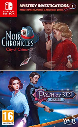 Mystery Investigations 1: Noir Chronicles: City of Crime + Path of Sin: Greed - Nintendo Switch [Importación inglesa]