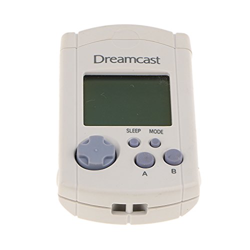 #N/A Accesorios para Máquinas De Juego VMU Memory Card Tarjeta De Memoria Visual para Dreamcast