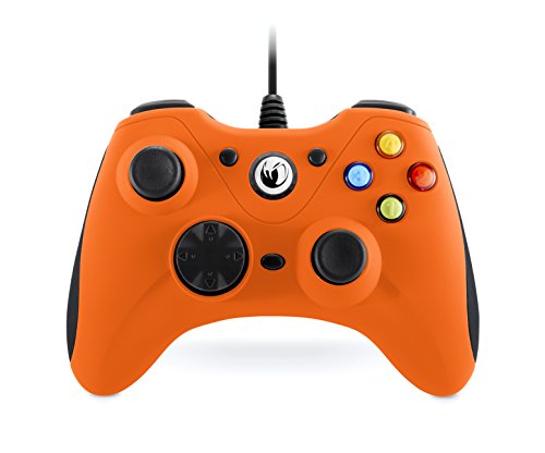 Nacon - Controlador Gaming, Color Naranja (Windows XP, Vista, 7, 8, 10)