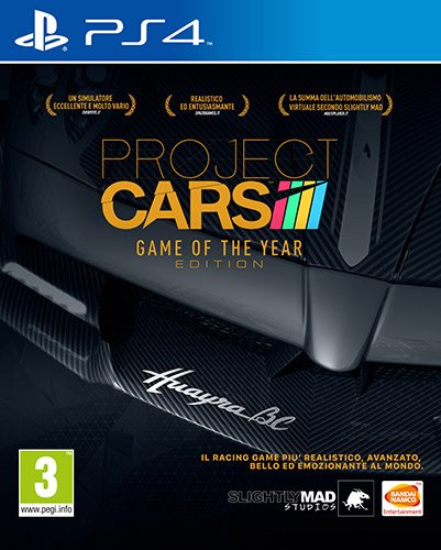 Namco Bandai Games Project Cars Game of the Year Edition, PlayStation 4 Básico PlayStation 4 Francés vídeo - Juego (PlayStation 4, PlayStation 4, Racing, Modo multijugador, E (para todos))