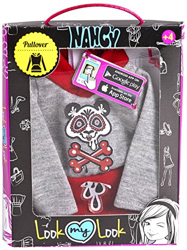 Nancy - Pullovers para muñeca, Color Gris (Famosa 700012071) Nancy - Pullovers para muñeca, Color Gris (Famosa 700012071)