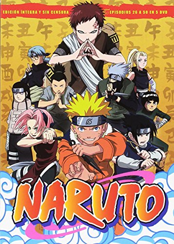 Naruto Box 2 Episodios  26 Al  50 [DVD]