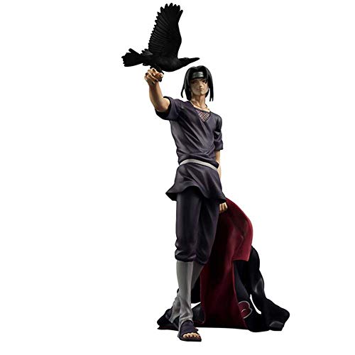 Naruto: Shippūden Itachi Uchiha Crow Animado De 23cm Modelo De Acción Estatua Figura Regalo De Los Niños Uchiha Itachi