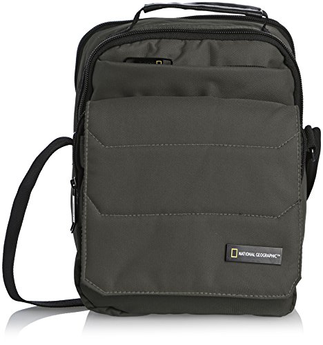 National Geographic Pro Bandolera hombre solapa (Verde)