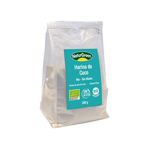 NaturGreen Harina Coco Bio 350G Envase De 350 Gramos 350 ml NaturGreen Harina Coco Bio 350G Envase De 350 Gramos 350 ml