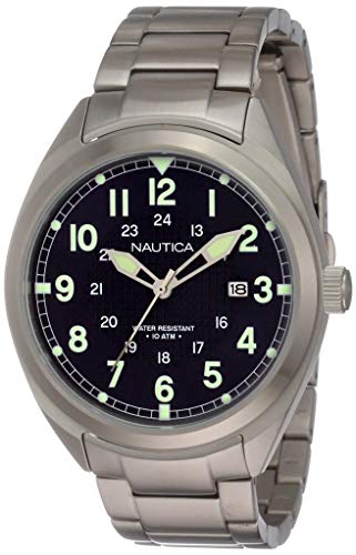Nautica Reloj Analogico para Hombre de Cuarzo con Correa en Acero Inoxidable NAPBTP004 Nautica Reloj Analogico para Hombre de Cuarzo con Correa en Acero Inoxidable NAPBTP004
