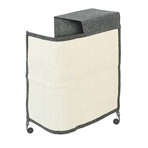 Navaris rascador para Gatos - Protector para Esquina de sofá o sillón - Afilador de uñas de sisal para Mascotas - para el Lado Izquierdo del Mueble Navaris rascador para Gatos - Protector para Esquina de sofá o sillón - Afilador de uñas de sisal para Mascotas - para el Lado Izquierdo del Mueble