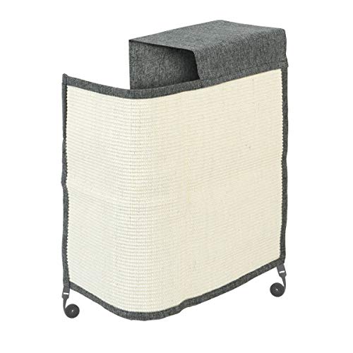 Navaris rascador para Gatos - Protector para Esquina de sofá o sillón - Afilador de uñas de sisal para Mascotas - para el Lado Izquierdo del Mueble