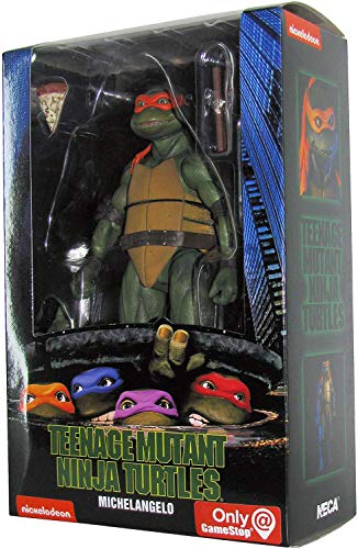Neca las Tortugas Ninja 1990, Figura de Acción Michelangelo Neca las Tortugas Ninja 1990, Figura de Acción Michelangelo