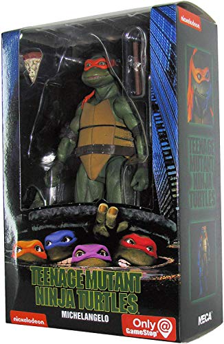 Neca las Tortugas Ninja 1990, Figura de Acción Michelangelo