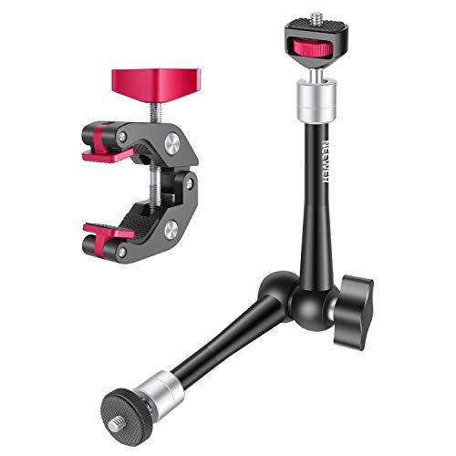 Neewer Brazo mágico 28cm Articulado Fricción Ajustable con Super Abrazadera Aleación Aluminio Robusta para Cámara Réflex Digital/Sin Espejo Videocámaras Luz LED Flash Monitor Campo Neewer Brazo mágico 28cm Articulado Fricción Ajustable con Super Abrazadera Aleación Aluminio Robusta para Cámara Réflex Digital/Sin Espejo Videocámaras Luz LED Flash Monitor Campo