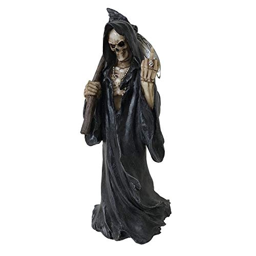 Nemesis Now Death Wish - Figura Decorativa (Resina, 22 cm), Color Negro Nemesis Now Death Wish - Figura Decorativa (Resina, 22 cm), Color Negro