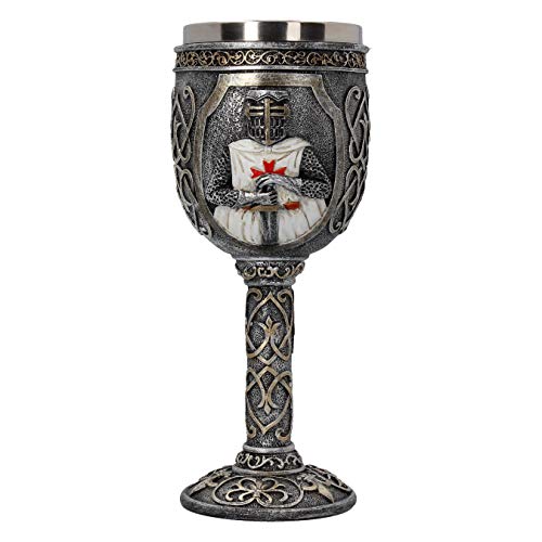 Nemesis Now Templars - Vaso (22 cm), color gris Nemesis Now Templars - Vaso (22 cm), color gris