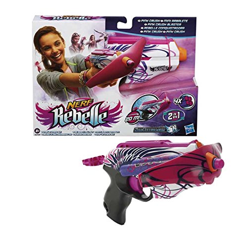 Nerf - Arma de Juguete Modelo Rebelle Clique (Hasbro A4739E27)