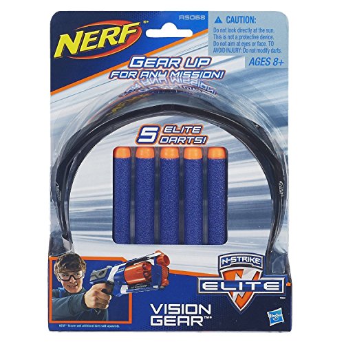 Nerf - Elite Gafas y Dardos (Hasbro A5068E24) Nerf - Elite Gafas y Dardos (Hasbro A5068E24)