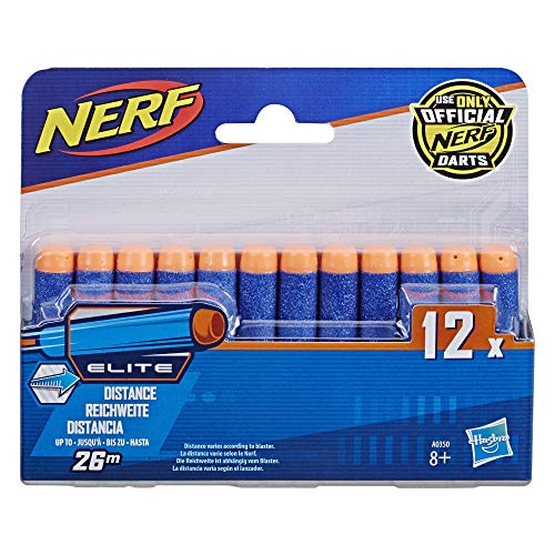 Nerf - Pack de 12 Dardos Elite (Hasbro A0350492) Nerf - Pack de 12 Dardos Elite (Hasbro A0350492)