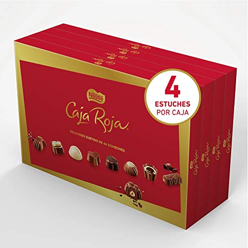 Nestl - Caja Roja - Bombones De Chocolate 400 gr - [pack de 4] - (Total 1600 grams)