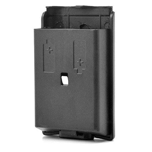 Neuftech Caja Cubierta de Batería Tapa Battery para Xbox 360 Wireless Controller,Negro