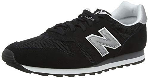 New Balance 373 Core, Zapatillas Bajas Hombre, Negro (Black), 44.5 EU New Balance 373 Core, Zapatillas Bajas Hombre, Negro (Black), 44.5 EU