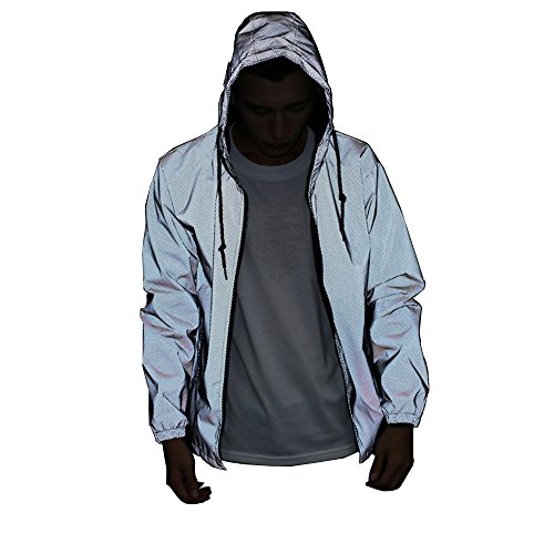 NewL Chaqueta Reflectante de Alta Visibilidad indicada para Correr, Hacer Footing, Ciclismo (S) NewL Chaqueta Reflectante de Alta Visibilidad indicada para Correr, Hacer Footing, Ciclismo (S)