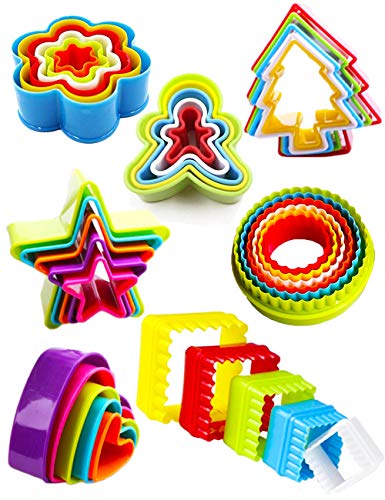 Nifogo Moldes Galletas Cortadores Cortador Galleta Infantiles, Galletas Navidad Molde Set, Cookie Molde Corazon, Cortapastas Estrella Reposteria Nifogo Moldes Galletas Cortadores Cortador Galleta Infantiles, Galletas Navidad Molde Set, Cookie Molde Corazon, Cortapastas Estrella Reposteria