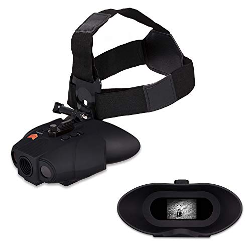 Nightfox Swift - Gafas de visión Nocturna por infrarrojo Digital - Recargables - 70 m de Alcance