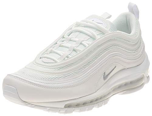 Nike Air MAX 97, Zapatillas de Running para Hombre, Blanco (White/Wolf Grey/Black 101), 44.5 EU Nike Air MAX 97, Zapatillas de Running para Hombre, Blanco (White/Wolf Grey/Black 101), 44.5 EU