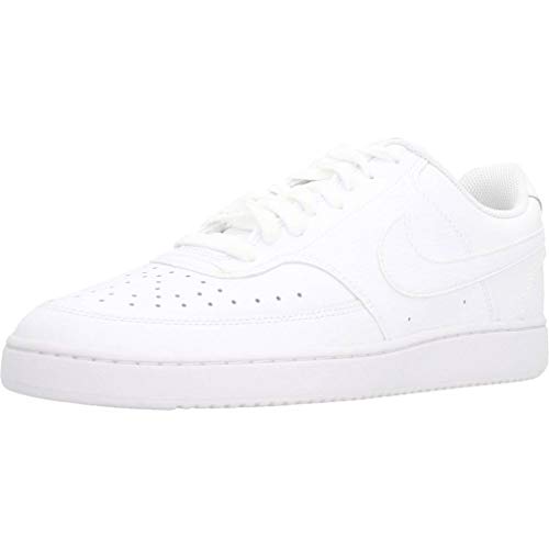 Nike Court Vision LO, Zapatillas Hombre, Blanco (White/White/Black 102), 45 EU