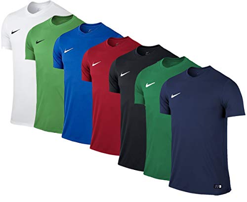 NIKE M Nk Dry Park VII JSY SS Camiseta de Manga Corta, Hombre, Verde (Pine Green/White), L