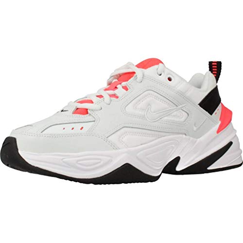 Nike M2K Tekno, Zapatillas de Trail Running para Mujer, Multicolor (Ghost Aqua/Ghost Aqua/Flash Crimson 401), 39 EU