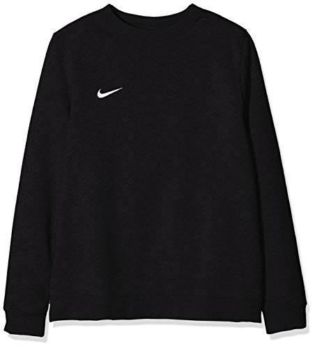 NIKE Y CRW FLC TM Club19 Sudadera, Niños, Black/White, XS