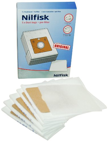 Nilfisk 78602600 - Bolsas de papel para aspiradora