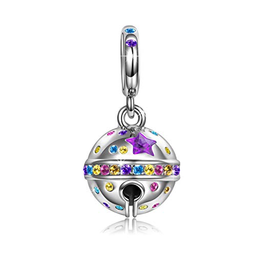 NINAQUEEN Charm Pandora Charms Campanas de Suerte Regalos Originales Mujer Niña Regalos para Ella Plata 925 para Madre Novia Esposa NINAQUEEN Charm Pandora Charms Campanas de Suerte Regalos Originales Mujer Niña Regalos para Ella Plata 925 para Madre Novia Esposa