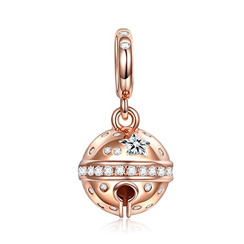 NINAQUEEN Charm Pandora Charms Campanas de Suerte Regalos Originales Mujer Niña Regalos para Ella Plata 925 para Madre Novia Esposa NINAQUEEN Charm Pandora Charms Campanas de Suerte Regalos Originales Mujer Niña Regalos para Ella Plata 925 para Madre Novia Esposa