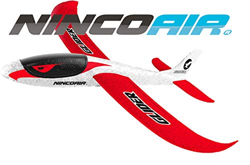 Ninco Ninco-NH92029 NH92029 NincoAir-Glider 2. Gran Avión Planeador. Medidas: 48 cm x 48 cm x 12 cm. A Partir de 3 años, Color Blanco y Rojo Ninco Ninco-NH92029 NH92029 NincoAir-Glider 2. Gran Avión Planeador. Medidas: 48 cm x 48 cm x 12 cm. A Partir de 3 años, Color Blanco y Rojo