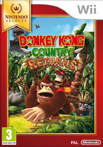Nintendo Donkey Kong Country Returns, Wii Básico Nintendo Wii Francés vídeo - Juego (Wii, Nintendo Wii, Plataforma, Modo multijugador, E (para todos))